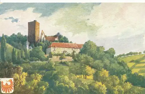 Burg Ehrenberg Maler G. Rothgeb. ngl 108.053