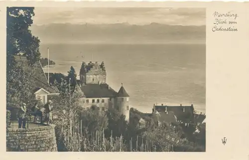 Meersburg Blick vom Oedenstein gl1936 108.578