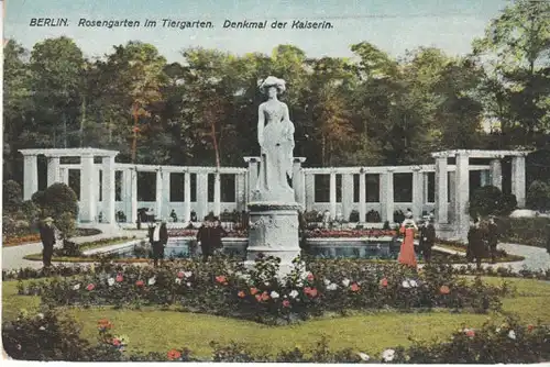 Berlin Rosengarten im Tiergarten feldpgl1915 B5200