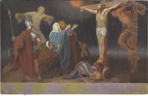 G.FUGEL Via crucis Stat.XII ngl 23.132