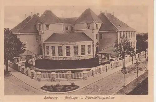 Radeburg Bildungs und Haushaltungsschule gl1918 86.529