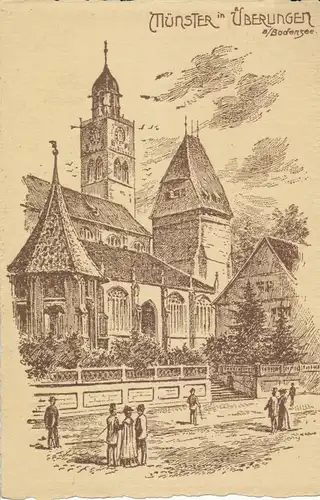 Überlingen a.B. St. Nicolaus-Münster ngl 108.754