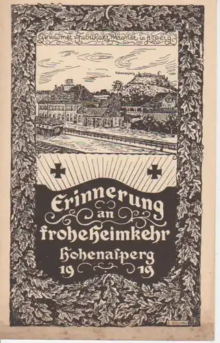 Frohe Heimkehr Hohenasperg 1919 ngl 83.911