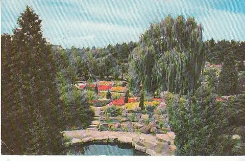 Hamilton Ontario The famous Rock Garden g~1960? B9902