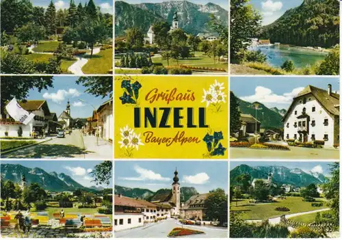 Gruß aus Inzell Mehrbildkarte gl1974 21.599