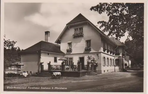 Pforzheim Wald-Restaurant Forsthaus Seehaus ngl 82.969