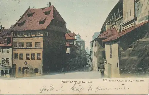 Nürnberg Albrecht-Dürer-Haus gl1899 124.895