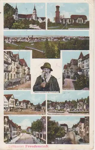 Freudenstadt Mehrbildkarte gl1918 83.578