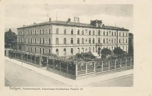 Stuttgart Paulinenhospital Diak.Krankenh gl1915 103.148