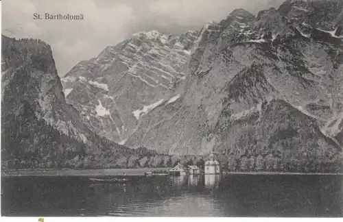 St.Bartolomä am Königsee um 1910 ngl 22.150