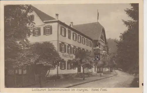 Schönmünzach Hotel Post gl1923 83.553