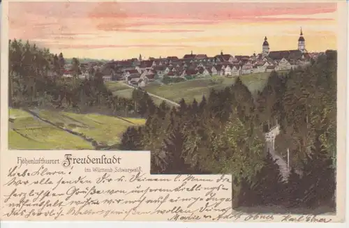 Freudenstadt Panorama gl1906 83.572