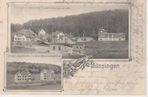 Münsingen Litho Truppenübungsplatz gl1904 83.468