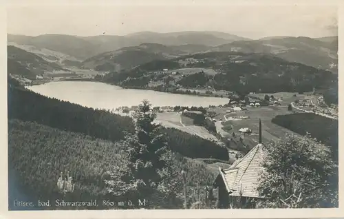 Titisee Gesamtansicht gl1922 108.956