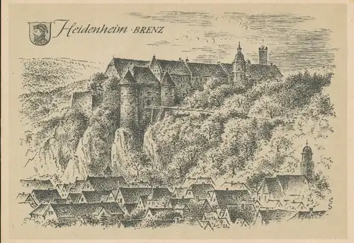 Heidenheim Württ.Städtebilder ngl 109.998