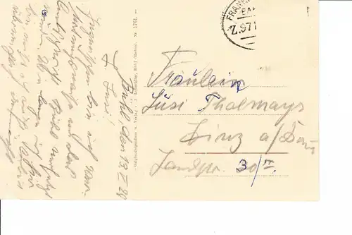 Bühl i.B. Panorama mit Kirche bahnpgl1928 83.069