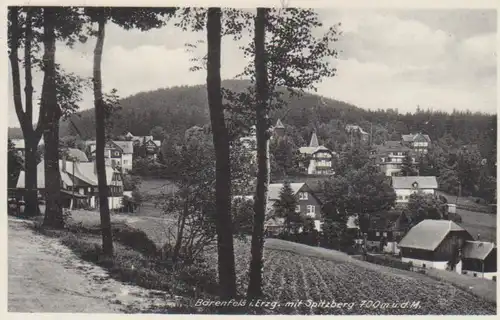 Bärenfels Panorama mit Spitzberg gl1940 86.770