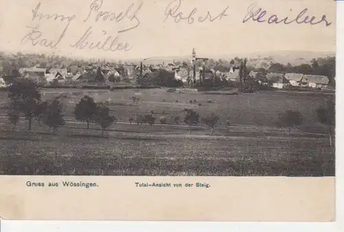 Wössingen Gesamtpanorama v.d. Steig bahnpgl1910 83.125