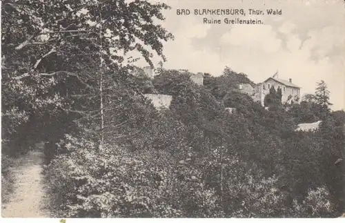Bad Blankenburg Ruine Greifenstein gl1924 21.466