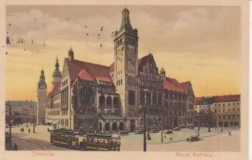 Chemnitz Neues Rathaus gl1933 86.208