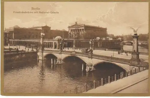 Berlin Nationalgalerie Friedrichsbrücke ngl B4897