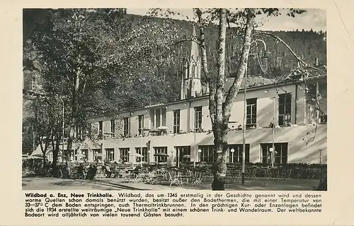 Bad Wildbad Neue Trinkhalle gl1957 133.528