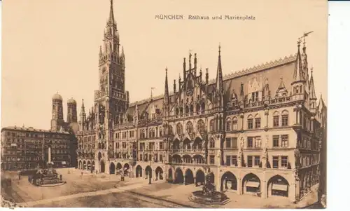 München Marienplatz Rathaus ngl 22.401