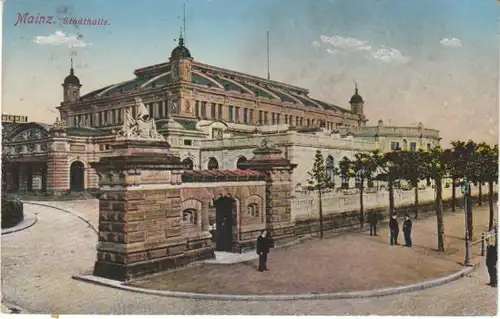 Mainz a.Rhein Stadthalle gl1912 21.283