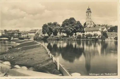 Nürtingen am Neckarwehr gl1939 103.310