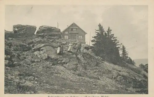 Berghütte: Bayr. Wald Arberschutzhaus ngl 104.178