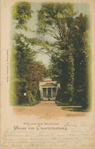 Berlin Charlottenburg Mausoleum gl1900 104.002