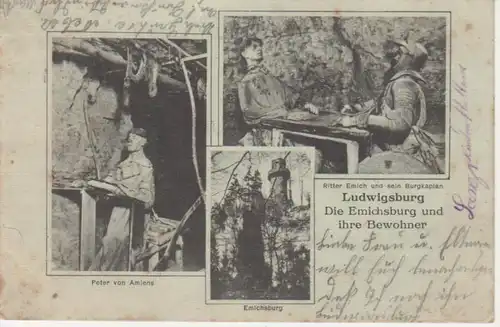 Ludwigsburg Emichsburg und Bewohner feldpgl1914 83.846