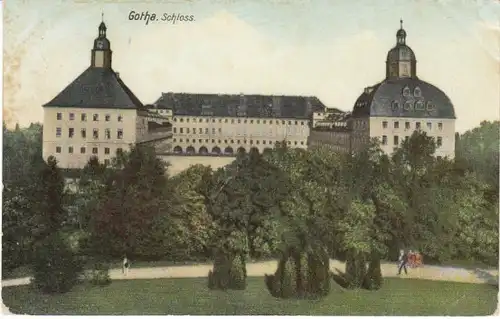 Gotha Schloß gl1914 21.304