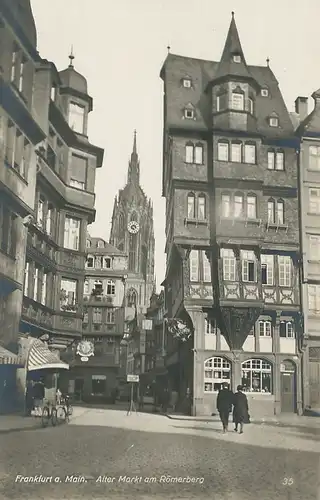 Frankfurt a.M. Domblick vom alten Markt ngl 132.143