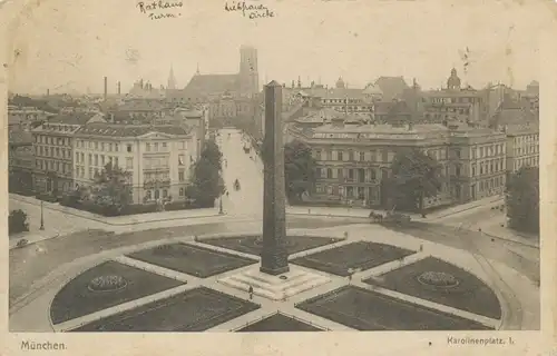 München Karolinenplatz gl1914 104.116