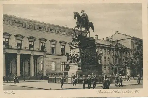 Denkmal Friedrichs des Großen gl1928 103.461