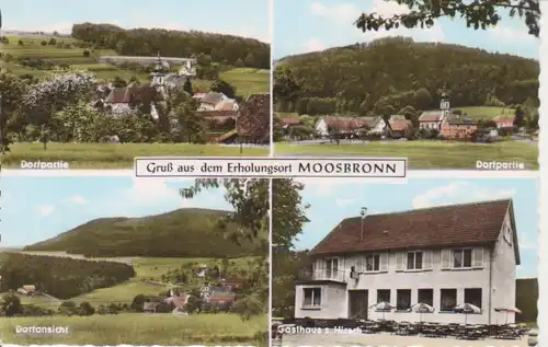 Moosbronn Gasthaus Hirsch Dorfpartien ngl 83.268