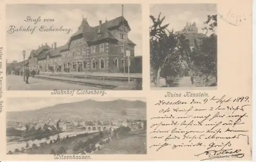 Witzenhausen Bahnhof Eichenberg Panorama gl1899 83.984