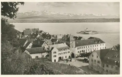 Meersburg Blick auf die Unterstadt ngl 108.562