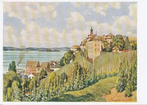 Meersburg Künstler R. Schraudolph Nr.1228 ngl 108.583