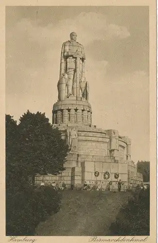 Bismarckdenkmal Hamburg ngl 105.046