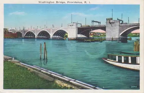 Providence R.I. Washington Bridge gl1937 204.135