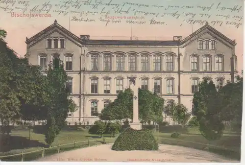 Bischofswerda Baugewerkenschule gl1904 85.806