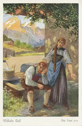 Wilhelm Tell 2. Vor Staussachers Haus ngl 104.914