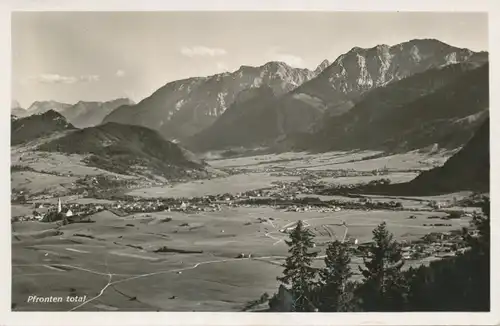 Pfronten im Allgäu Totalansicht gl1952 104.149