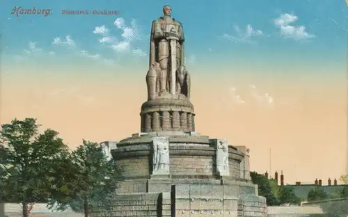Bismarckdenkmal Hamburg ngl 105.089
