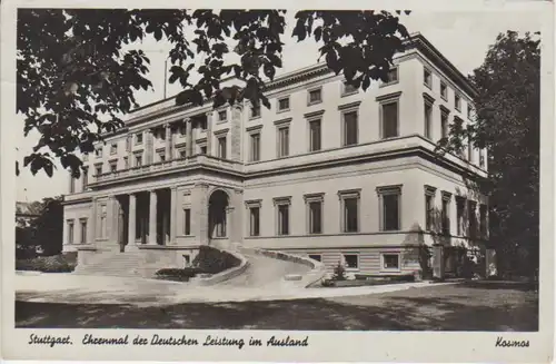 Stuttgart Ehrenmal Dt. Leistung Ausland gl1939 61.936