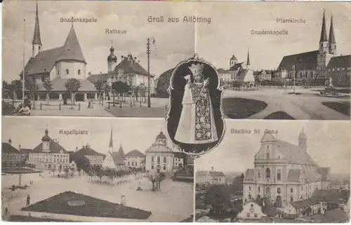 Gruß aus Altötting Mehrbildkarte gl1926? 23.203