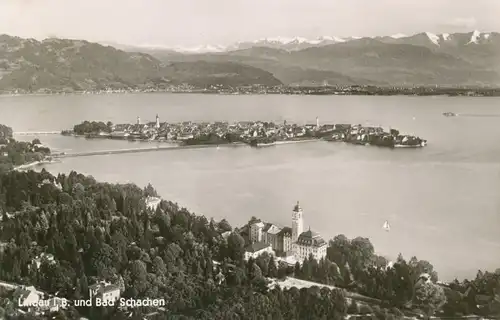 Lindau im Bodensee und Bad Schachen gl1959 104.154