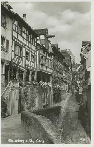 Meersburg Steig kleine Gasse ngl 108.567